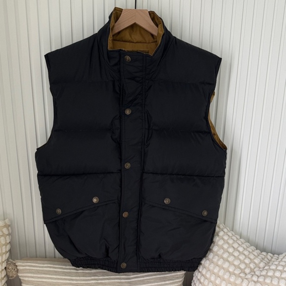 Coleman Navy Blue Quilted Down Vest